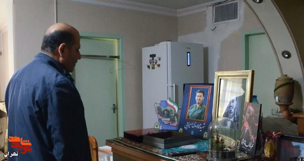 دیدار مدیرکل بنیاد شهید تهران بزرگ، با خانواده شهید « محمدمهدی میرزایی»
