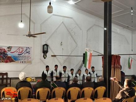 تصاویر/ یلدای شهدایی در گلزار شهدای چشمه سر قائم شهر برگزار شد