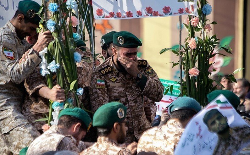 خداحافظی باشکوه با مدافعان امنیت خداحافظی باشکوه با مدافعان امنیت