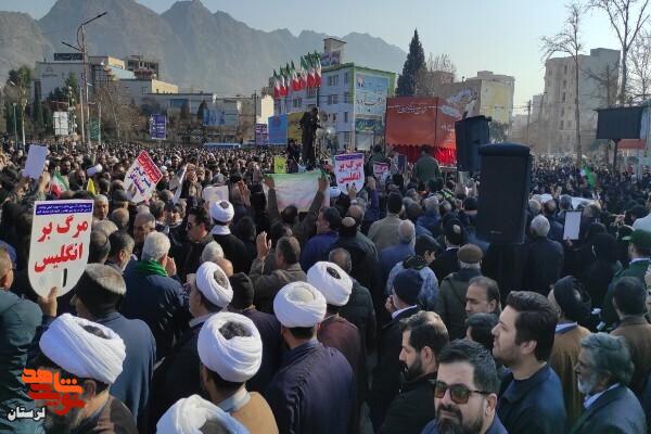 پیکر مطهر شهید «مصطفی بیرانوند» در خرم‌آباد تشییع شد