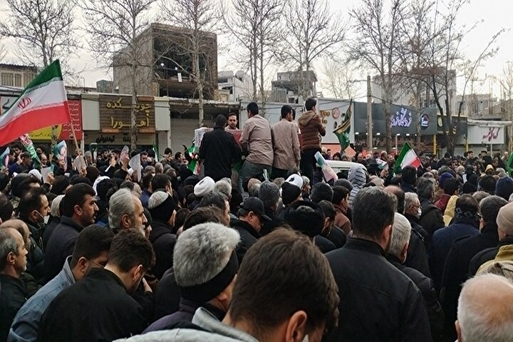 گزارش تصویری | تشییع پیکر مطهر شهید «حاتم عبدی» در الوند