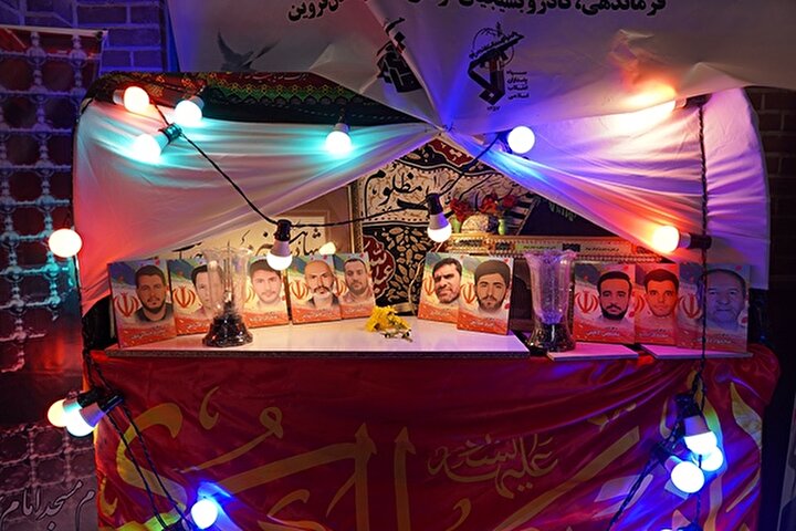 گزارش تصویری | سومین روز شهادت شهدای مدافع امنیت قزوین