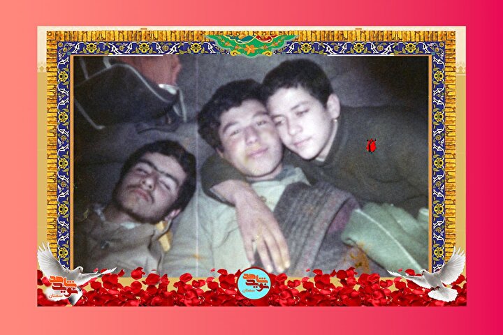 شهید «حمیدرضا یدالهی» در قاب دوربین