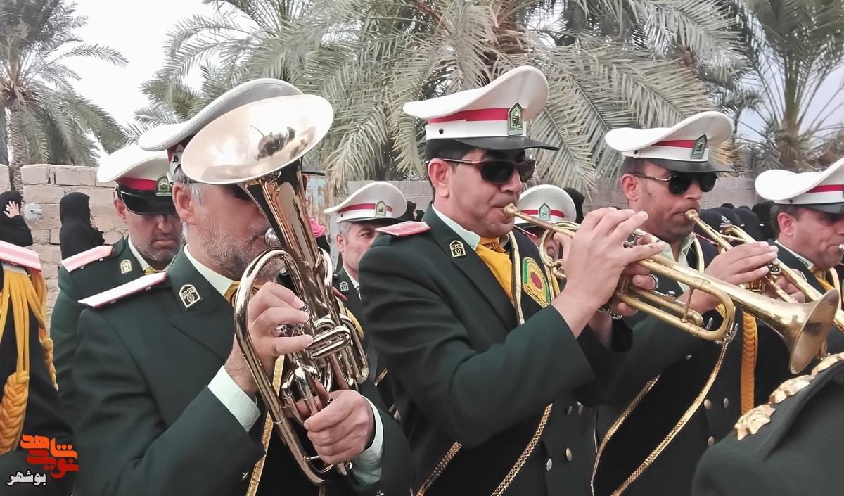 تشییع شهید مدافع امنیت ستوان دوم محسن شاهونی