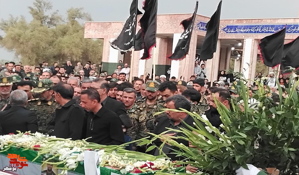 تشییع شهید مدافع امنیت ستوان دوم محسن شاهونی