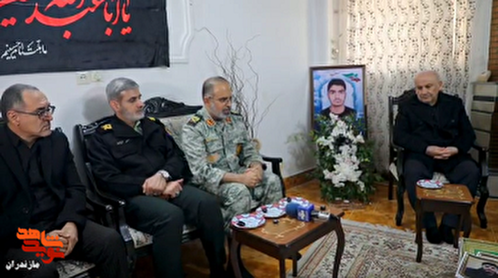 کلیپ / دیدار اعضای شورای تامین استان مازندران با خانواده شهدای حافظ امنیت دیار علویان