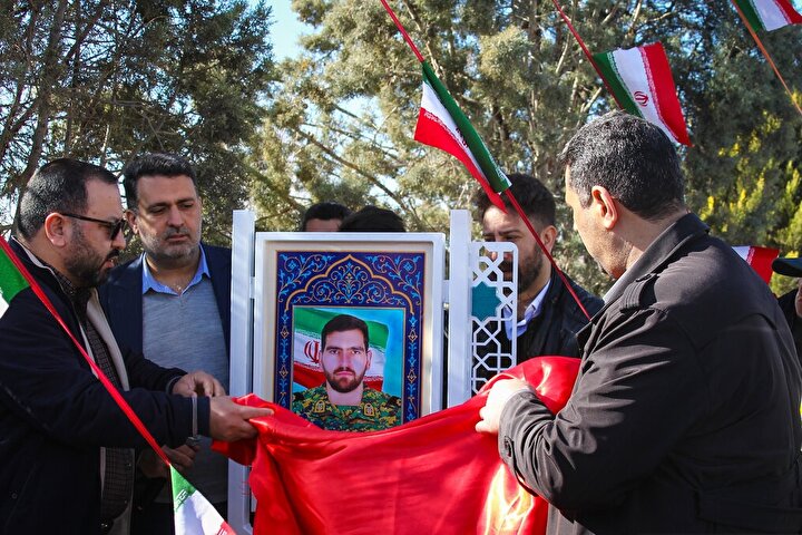 از یادمان شهدای مظلوم امنیت در محل شهادتشان رونمایی شد