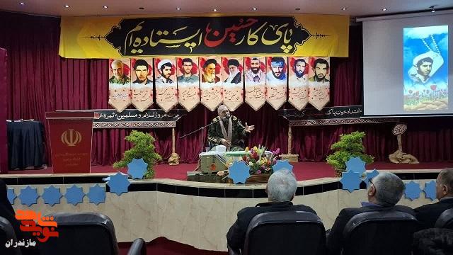 تصاویر/ مراسم گرامیداشت شهدای کربلای ۵ و مراسم تکریم شهدای دی ماه قراخیل