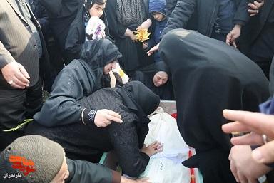 تصاویر/ تشییع پیکر پاک جانباز شهید احمد خداشناس در ساری