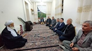 دیدار با خانواده‌های شهدا و جانبازان در هشجین