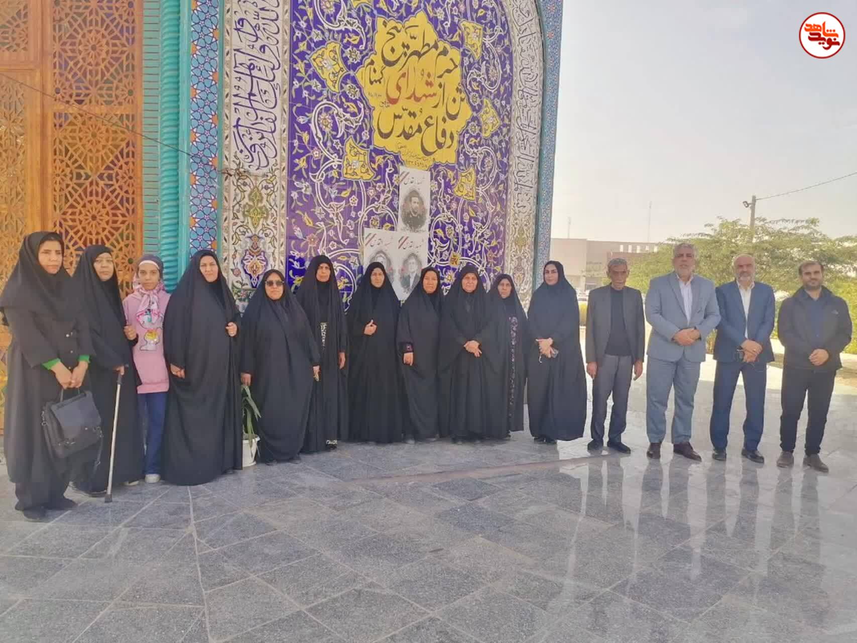 اردوی زیارتی و تفریحی خانواده‌های شهدا و جانبازان شهرستان بندر ماهشهر در بندر دیلم برگزار شد