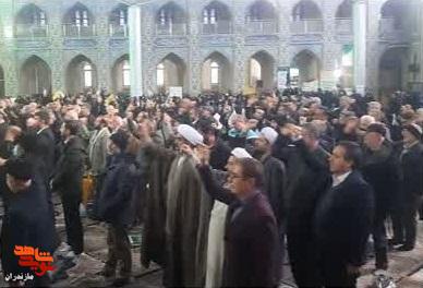 تصاویر/تجمع حماسی یوم الله ۹ دی در شهرستان بابل