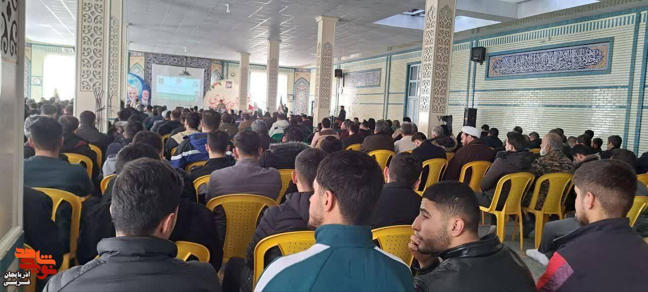 آیین بزرگداشت نهم دی دهه بصیرت و سالگرد شهادت سردار شهید سپهبد حاج قاسم سلیمانی در اشنویه