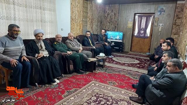 تصاویر/مسئولان شهرستان فریدونکنار با جانبازان دیدار کردند