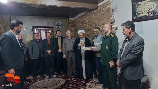 تصاویر/مسئولان شهرستان فریدونکنار با جانبازان دیدار کردند