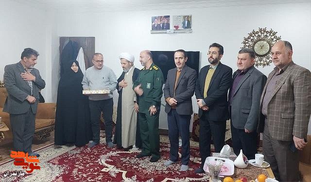 تصاویر/مسئولان شهرستان فریدونکنار با جانبازان دیدار کردند
