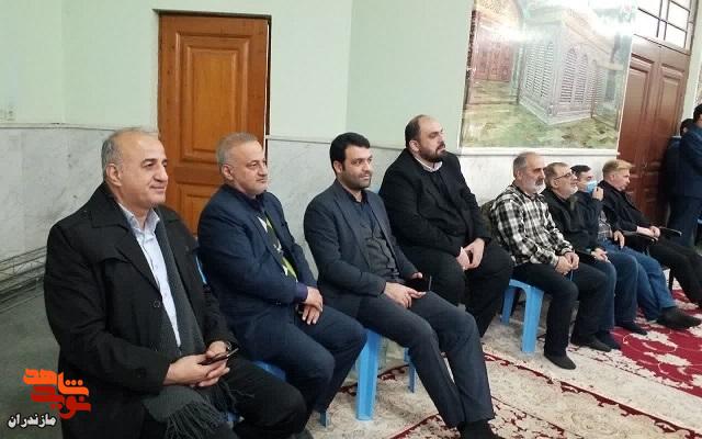 مراسم گرامیداشت یاد و خاطره جانبازان شهید علی غفاری و عزت اله رمضانی برگزار شد