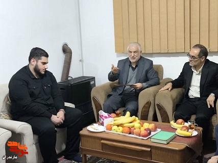 دیدار معاون توسعه و منابع بنیاد مرکز و مدیرکل بنیاد مازندران با خانوادههای معزز شهدای امنیت در ساری دیدار معاون توسعه و منابع بنیاد مرکز و مدیرکل بنیاد مازندران با خانوادههای معزز شهدای امنیت در ساری