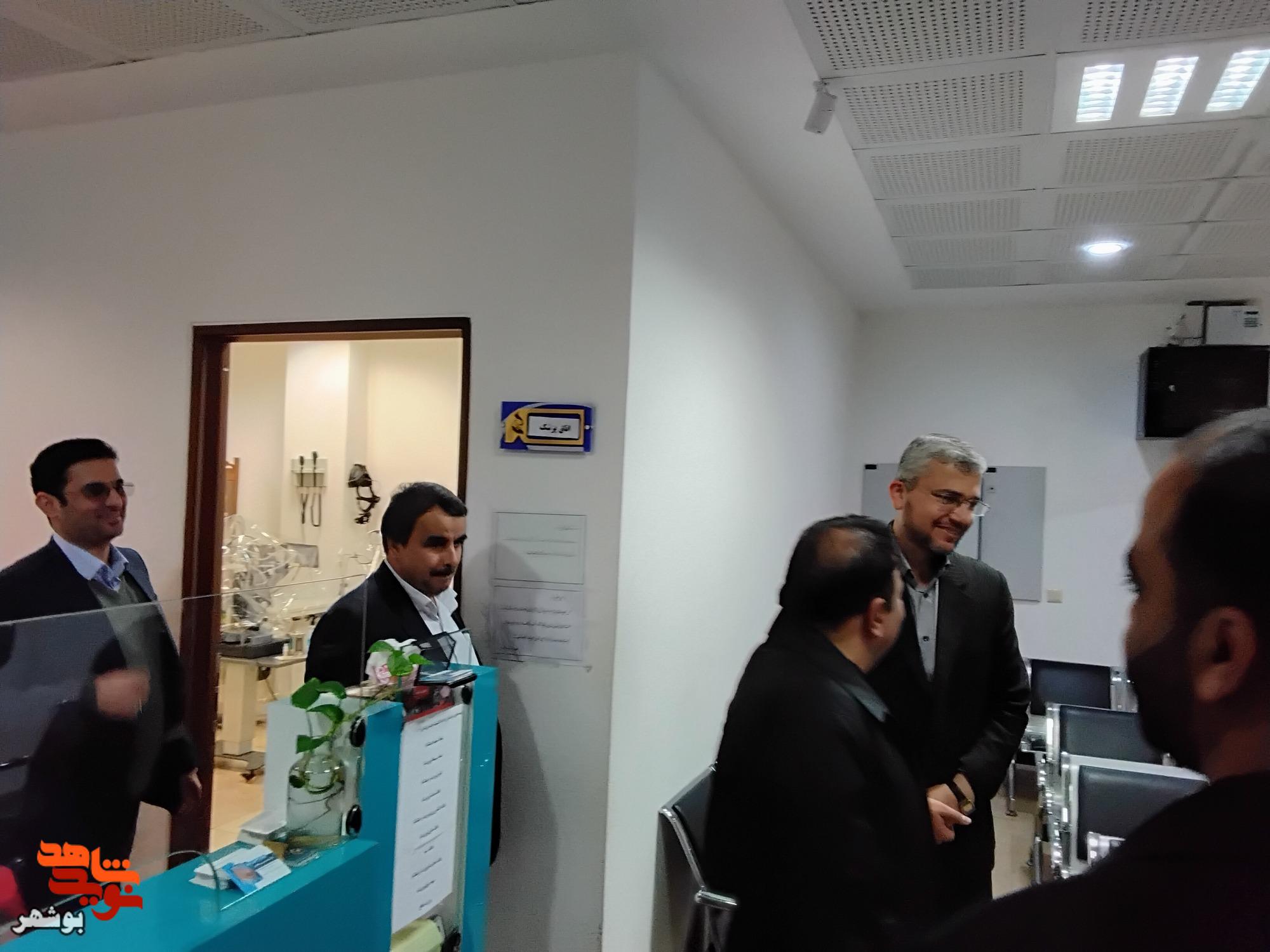 بازدید مدیرعامل سازمان فرهنگی ورزشی و توانبخشی ایثار از موسسه فرهنگی ورزشی و توانبخشی ایثار بوشهر