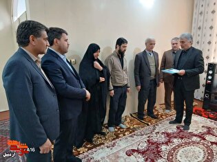 دیدار با خانواده‌های معظم شهدای اغتشاشات اخیر در اردبیل