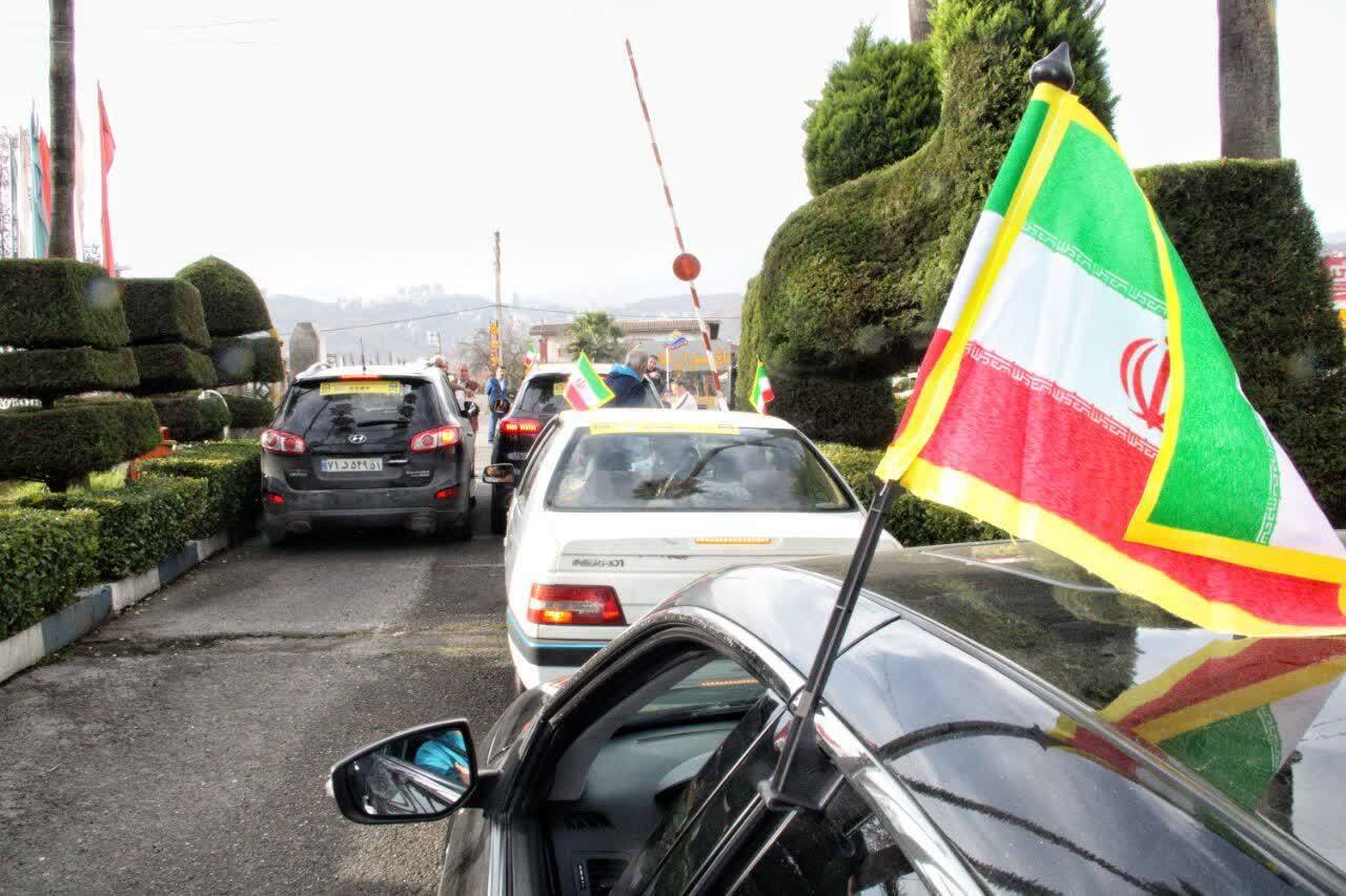 آغاز باشکوه مسابقات رالی خانوادگی ایثارگران سراسر کشور همزمان با دهه مبارک فجر در رامسر