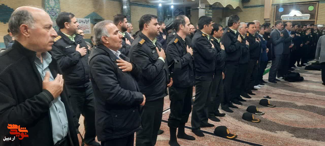 یادواره شهدای سه ماهه چهارم شهرستان مشکین شهر+ عکس