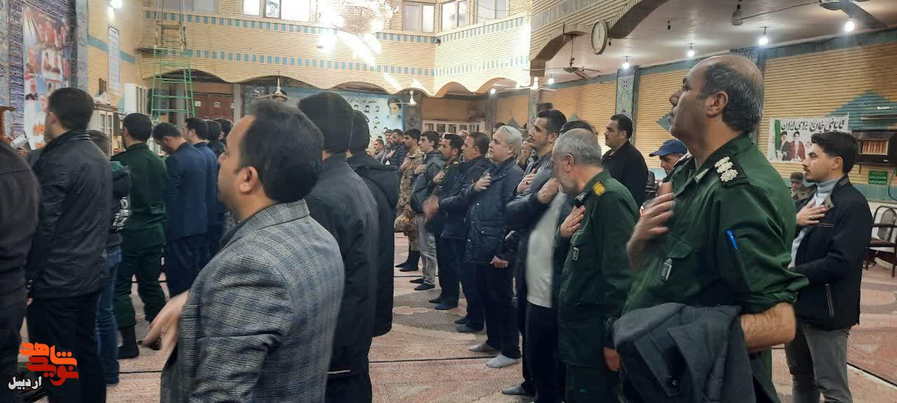 یادواره شهدای سه ماهه چهارم شهرستان مشکین شهر+ عکس