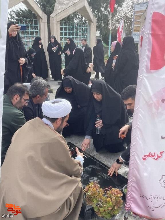 تصاویر/مراسم ملی میهمانی لاله‌ها در گلزار شهدای مازندران