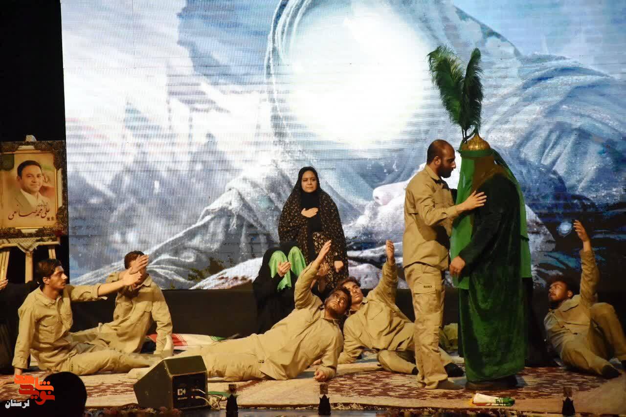 یادواره شهدای جنگ ۱۲ روزه کامیون‌دار لرستان برگزار شد