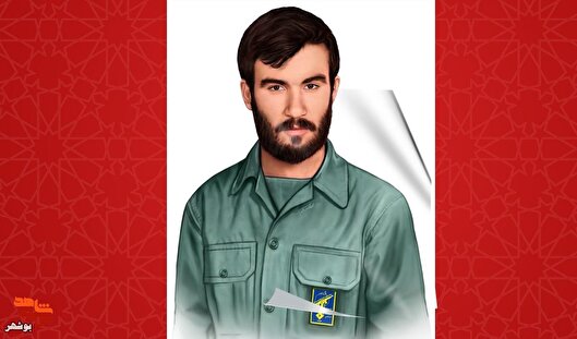 شهیدی که با شهادت پیامش را به همه بسیجیان رساند
