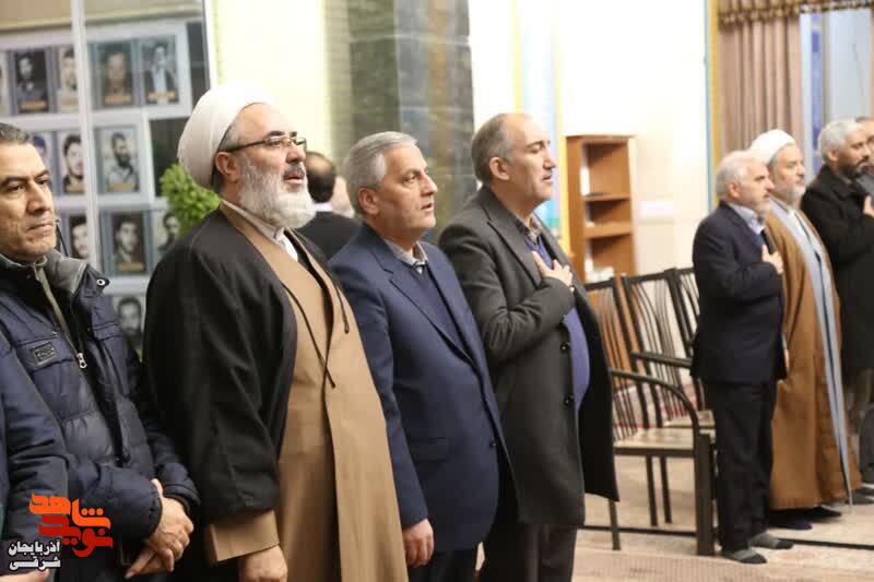 آیین «مهمانی لاله‌ها» همزمان با سراسر کشور در گلزار شهدای وادی رحمت تبریز برگزار شد