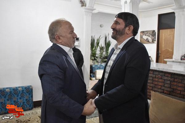 دیدار با خانواده شهیدان والامقام«سردار علیمردان آزادبخت و اسد علی آزادبخت» در شهرستان کوهدشت