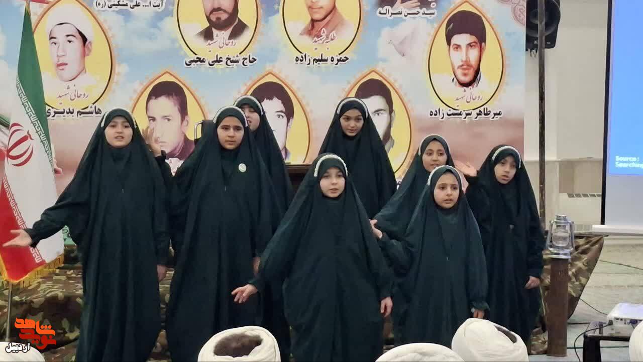 یادواره شهدای روحانی و طلبه شهرستان مشگین شهر+ عکس