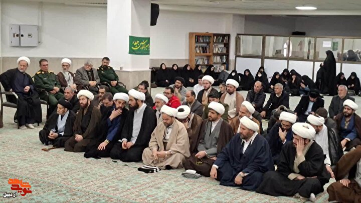 یادواره شهدای روحانی و طلبه شهرستان مشگین شهر+ عکس