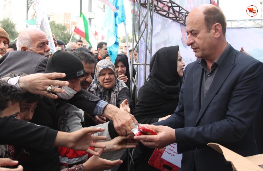 حضور حماسی مردم اهواز در راهپیمایی ۲۲ بهمن به روایت تصویر