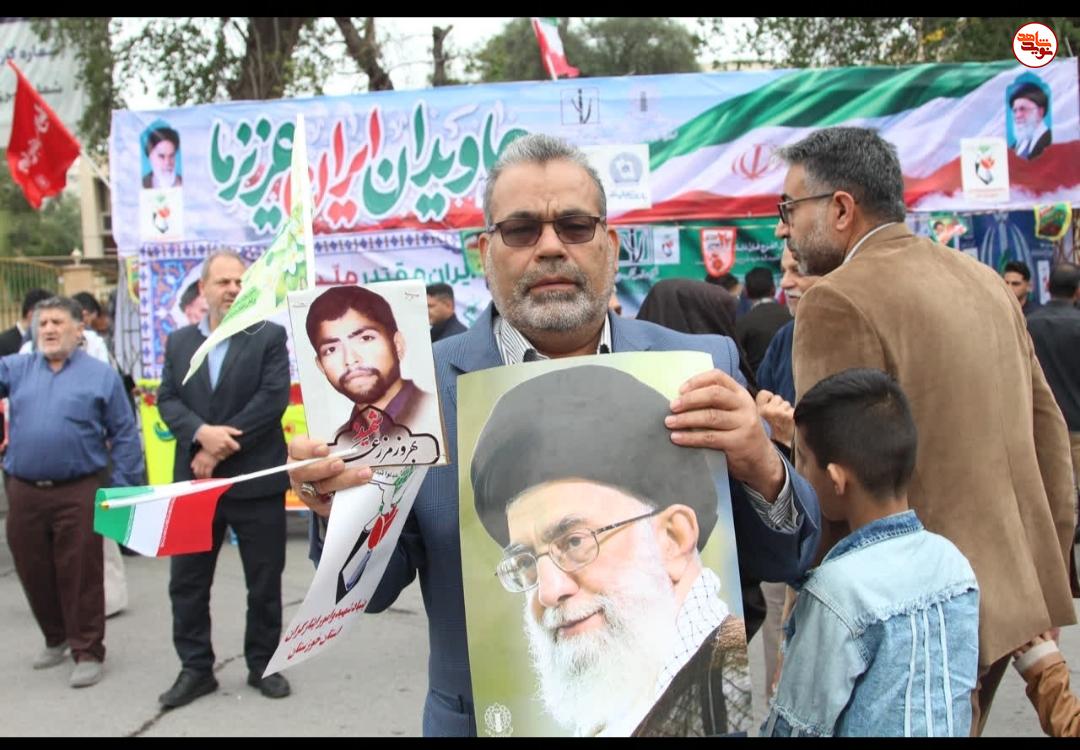 حضور حماسی مردم اهواز در راهپیمایی ۲۲ بهمن به روایت تصویر