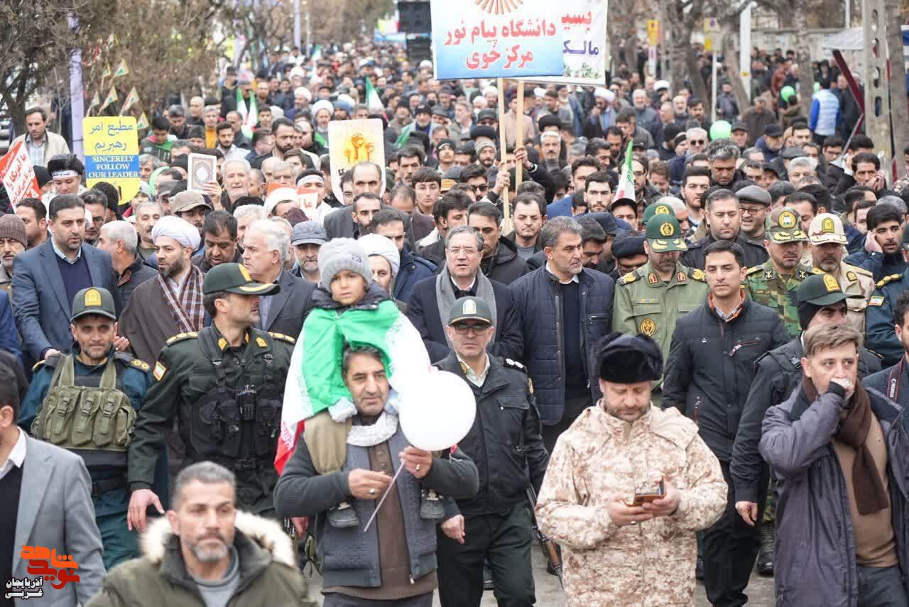 راهپیمایی یوم الله ۲۲ بهمن در خوی