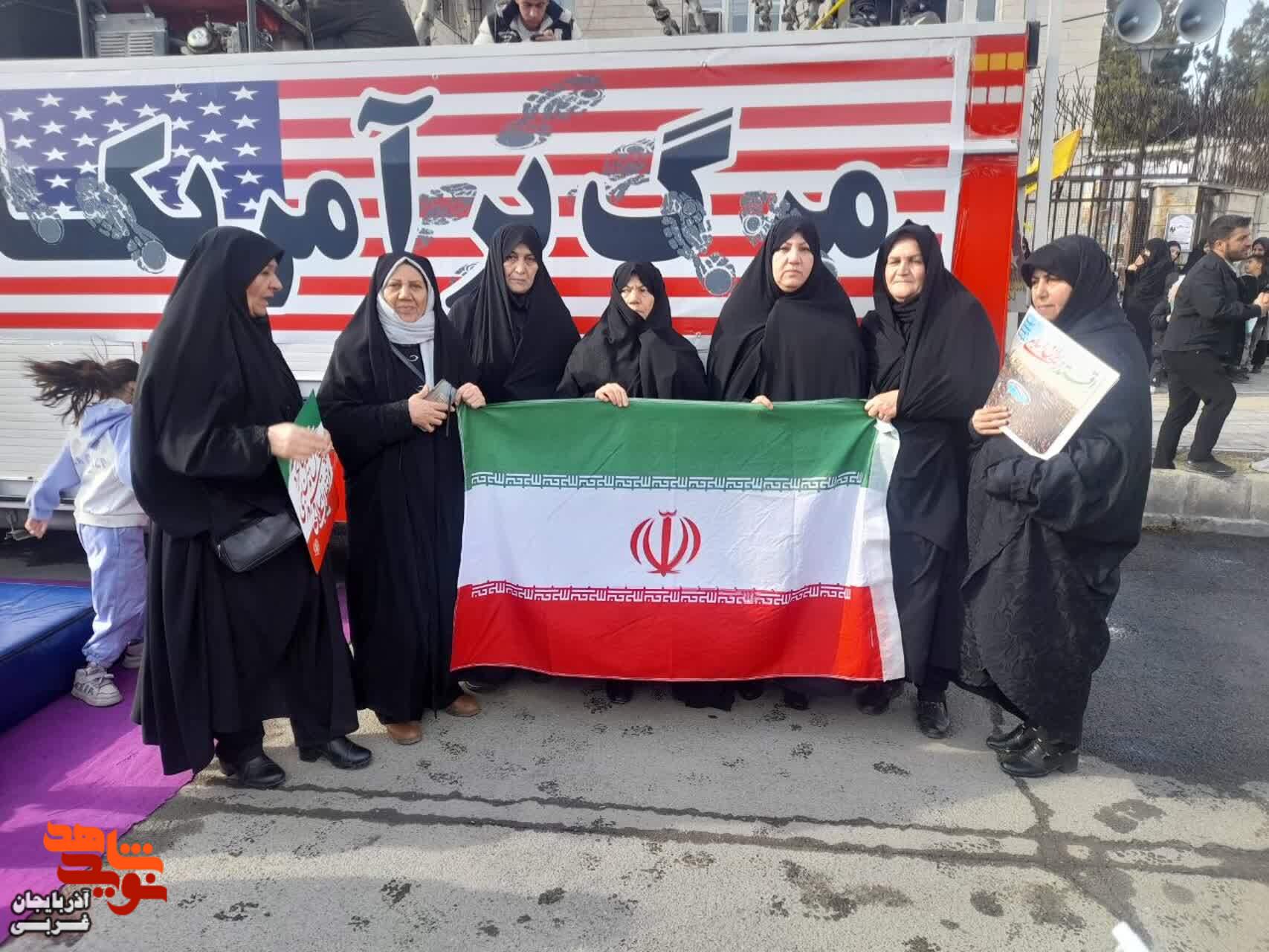 راهپیمایی یوم الله ۲۲ بهمن در شهرستان نقده