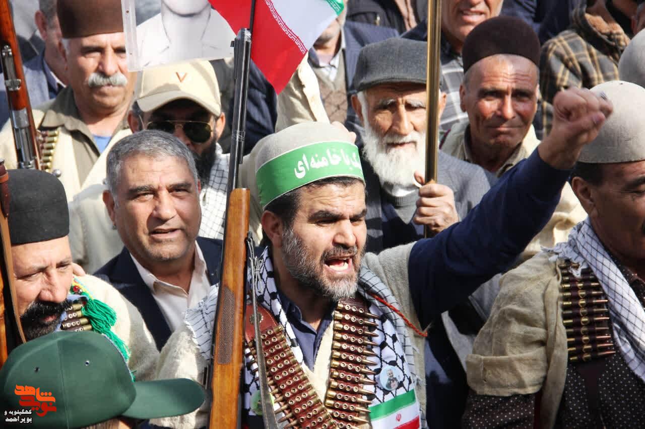 شکوه حضور مردم استان کهگیلویه وبویراحمد در راهپیمایی ۲۲ بهمن / شهر یاسوج