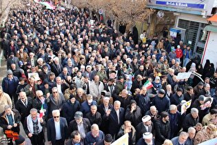 راهپیمایی یوم الله ۲۲ بهمن در تکاب