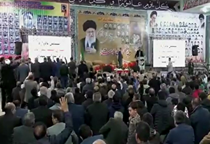 فیلم |  یادواره شهدا در سگزآباد بوئین‌زهرا