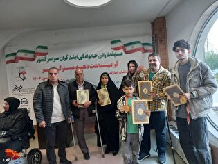 درخشش تیم رالی خانوادگی ایثارگران البرز در مسابقات کشوری + تصاویر