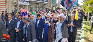 حضور حماسی مردم زاهدان در راهیپمایی 22 بهمن