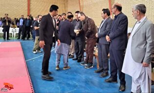 تجلیل از دو خانواده شهید ورزشکار در جشنواره بزرگ کبدی در زهک