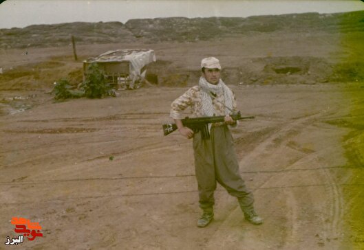 چهار بار اعزام، دو سال مجاهدت، یک قاب ماندگار / تصاویر جبهه شهید ابوالقاسم الوندی‌نژاد