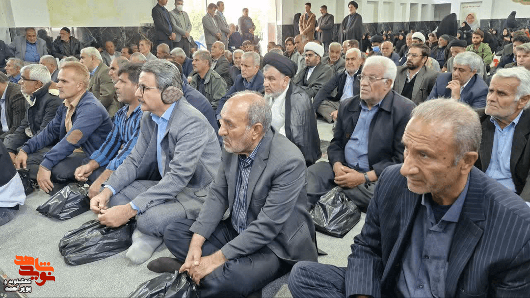 عکس| بزرگداشت روحانی شهید سید علی حسن هادی‌پور در باشت