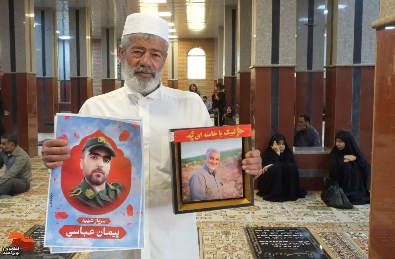 گچساران در سوگ اربعین شهدای مدافع امنیت