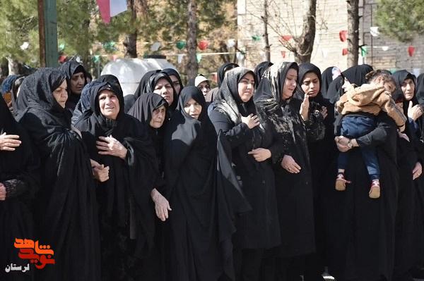 شییع پیکر مطهر شهید والامقام سرگرد «موسی آقائی فرد» در خرم‌آباد