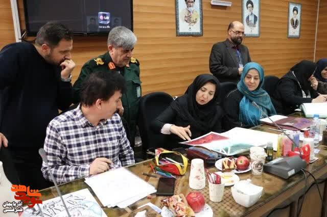 برگزاری کارگاه آموزشی کارتون و پوستر با محوریت دفاع مقدس در آذربایجانشرقی برگزاری کارگاه آموزشی کارتون و پوستر با محوریت دفاع مقدس در آذربایجانشرقی