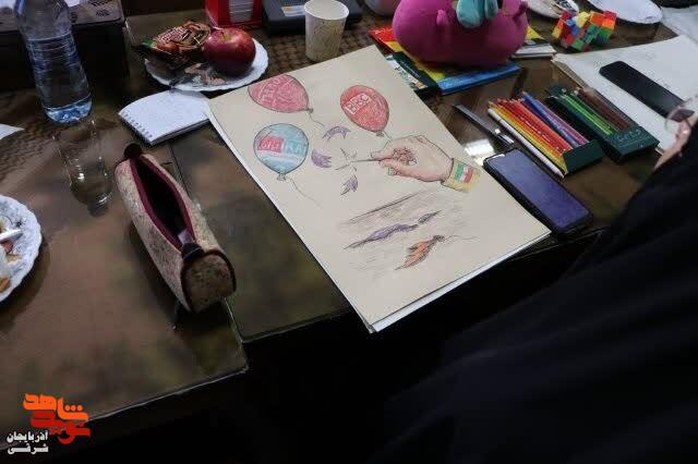 برگزاری کارگاه آموزشی کارتون و پوستر با محوریت دفاع مقدس در آذربایجانشرقی برگزاری کارگاه آموزشی کارتون و پوستر با محوریت دفاع مقدس در آذربایجانشرقی